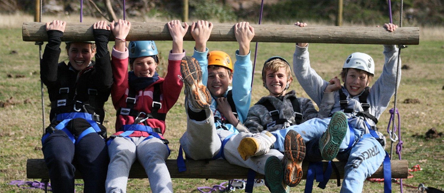 Or we come to your school and do something wild in your school yard...